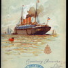 DINNER [held by] HAMBURG-AMERIKA LINIE [at] SS AUGUSTE VICTORIA (SS;)