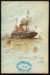 DINNER [held by] HAMBURG-AMERIKA LINIE [at] SS AUGUSTE VICTORIA (SS;)