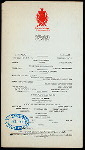 DINNER [held by] HOTEL ALGAZAR [at] "ST. AUGUSTINE,FL" (HOTEL;)