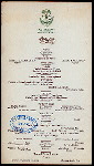 DINNER [held by] ROYAL POINCIANA [at] "PALM BEACH, FL" (HOTEL;)