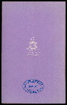 DINNER [held by] TAMPA BAY HOTEL [at] "TAMPA, FL" (HOTEL;)