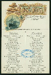 BREAKFAST [held by] NORDDEUTSCHER LLOYD BREMEN [at] SS HOHENZOLLERN (SS;)