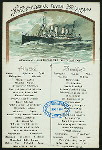 FRUHSTUCK [held by] NORDDEUTSCHER LLOYD BREMEN [at] "SCHNELLDAMPFER ""HOHENZOLLERN""" (SS;)