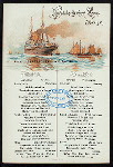 FRUHSTUCK [held by] NORDDEUTSCHER LLOYD BREMEN [at] "DAMPFER ""BARBAROSSA""" (SS;)