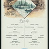 LUNCH [held by] NORDDEUTSCHER LLOYD BREMEN [at] "DAMPFER ""BARBAROSSA""" (SS;)