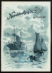 MITTAGESSEN - DINNER [held by] NORDDEUTSCHER LLOYD BREMEN [at] "DAMPFER ""BARBAROSSA""" (SS;)