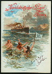 SPEISENFOLGE [held by] NORDDEUTSCHER LLOYD BREMEN [at] "SCHNELLDAMPFER ""HOHENZOLLERN""" (SS;)