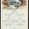 LUNCH [held by] NORDDEUTSCHER LLOYD BREMEN [at] "DAMPFER ""BARBAROSSA""" (SS;)