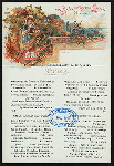 LUNCH [held by] NORDDEUTSCHER LLOYD BREMEN [at] "SCHNELLDAMPFER ""HOHENZOLLERN""" (SS;)