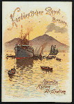 SPEISENFOLGE [held by] NORDDEUTSCHER LLOYD BREMEN [at] "SCHNELLDAMPFER ""HOHENZOLLERN""" (SS;)