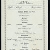 LUNCH FOR NATIONAL ACADEMY OF SCIENCES] [held by] U.S. NATIONAL MUSEUM [at] "MUSEUM CAFE, WASHINGTON, D.C." (REST;)