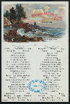 BREAKFAST [held by] NORDDEUTSCHER LLOYD BREMEN [at] SS HOHENZOLLERN (SS;)
