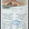 LUNCH [held by] NORDDEUTSCHER LLOYD BREMEN [at] SS HOHENZOLLERN (SS;)