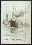 DINNER [held by] NORDDEUTSCHER LLOYD BREMEN [at] SS HOHENZOLLERN (SS;)