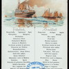 BREAKFAST [held by] NORDDEUTSCHER LLOYD BREMEN [at] SS HOHENZOLLERN (SS;)