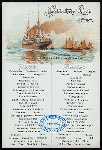 BREAKFAST [held by] NORDDEUTSCHER LLOYD BREMEN [at] SS HOHENZOLLERN (SS;)