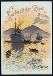 DINNER [held by] NORDDEUTSCHER LLOYD BREMEN [at] SS HOHENZOLLERN (SS;)