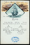 LUNCH [held by] NORDDEUTSCHER LLOYD - BREMEN [at] "EN ROUTE ABOARD ""BARBAROSA""" (SS)