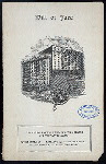 DINNER [held by] SMITH & McNELLS [at] WASHINGTON ST. NY (HOTEL)