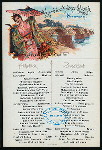 BREAKFAST [held by] NORDDEUTCHER LLOYD - BREMEN [at] "EN ROUTE ABOARD S.S.""BARBAROSSA""" (SS)