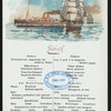 LUNCH [held by] NORDDEUTSCHER LLOYD - BREMEN [at] "EN ROUTE S.S.""BARBAROSSA""" (SS)
