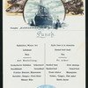 LUNCH [held by] NORDDEUTSCHER LLOYD - BREMEN [at] "EN ROUTE S.S.""BARBAROSSA""" (SS)