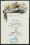 DINNER [held by] NORDDEUTSCHER LLOYD - BREMEN [at] "EN ROUTE S.S.""BARBAROSSA""" (SS)