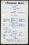 DAILY MENU [held by] ASCHENBROEDEL VEREIN [at] 144 E.86 ST.NY (REST;)