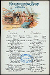 BREAKFAST [held by] NORDDEUTSCHER LLOYD -  BREMEN [at] "EN ROUTE S.S ""BARBAROSSA""" (SS)
