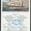 LUNCH [held by] NORDDEUTSCHER LLOYD - BREMEN [at] EN ROUTE; S.S.BARBAROSSA (SS)