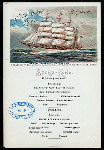 DINNER [held by] NORDDEUTSCHER LLOYD - BREMEN [at] EN ROUTE - S.S.BARBAROSSA (SS)