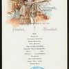 BREAKFAST [held by] NORDDEUTSCHER LLOYD - BREMEN [at] "EN ROUTE - S.S.""H.H.MEIER""" (SS)