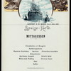 DINNER [held by] NORDDEUTSCHER LLOYD BREMEN [at] SS MEIER (SS;)