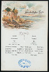 LUNCH [held by] NORDDEUTSCHER LLOYD BREMEN [at] SS BARBAROSSA (SS;)