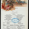LUNCH [held by] NORDDEUTSCHER LLOYD BREMEN [at] SS BARBAROSSA (SS;)