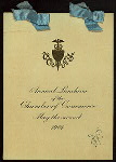 ANNUAL LUNCH [held by] CHAMBER OF COMMERCE OF THE STATE OF NEW YORK [at] "DELMONICO'S, NEW YORK, NY" (REST;)