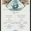 LUNCH [held by] NORDDEUTSCHER LLOYD BREMEN [at] SS BARBAROSSA (SS;)