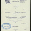 BREAKFAST [held by] NEW YORK AND CUBA MAIL STEAMSHIP CO. [at] ? (SS;)