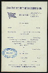 BREAKFAST [held by] NEW YORK AND CUBA MAIL STEAMSHIP CO. [at] ? (SS;)