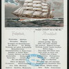 BREAKFAST [held by] NORDEUTSCHER LLOYD - BREMEN [at] "EN ROUTE - SS ""LAHN""" (SS)