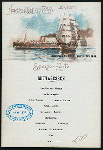 MITTAGESSES [held by] NORDDEUTSCHER LLOYD - BREMEN [at] "EN ROUTE - SS ""NECTAR""" (SS)