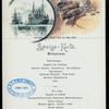 MIDDAY MEAL [held by] NORDDEUTSCHER LLOYD  BREMEN [at] EN ROUTE ABOARD DAMPFER LAHN (SS;)