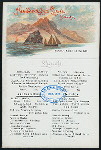 LUNCH [held by] NORDDEUTSCHER LLOYD  BREMEN [at] EN ROUTE ABOARD DAMPFER LAHN (SS;)