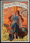 DINNER [held by] NORDDEUTSCHER LLOYD  BREMEN [at] EN ROUTE ABOARD DAMPFER LAHN (SS;)