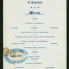 DINNER [held by] NEW YORK SOCIETY OF THE ORDER OF THE FOUNDERS AND PATRIOTS OF AMERICA [at] SHERRY'S [NY] (REST;)