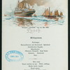 LUNCH [held by] NORDDEUTSCHER LLOYD  BREMEN [at] EN ROUTE ABOARD DAMPFER LAHN (SS;)