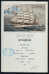 MIDDAY MEAL [held by] NORDDEUTSCHER LLOYD  BREMEN [at] EN ROUTE ABOARD DAMPFER NECKER (SS;)