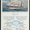 LUNCH [held by] NORDDEUTSCHER LLOYD  BREMEN [at] EN ROUTE ABOARD DAMPFER LAHN (SS;)
