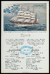 LUNCH [held by] NORDDEUTSCHER LLOYD  BREMEN [at] EN ROUTE ABOARD DAMPFER LAHN (SS;)