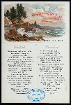 BREAKFAST [held by] NORDDEUTSCHER LLOYD  BREMEN [at] EN ROUTE ABOARD DAMPFER LAHN (SS;)
